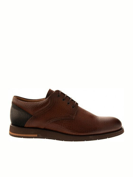 Men's Leather Casual Shoes Brown