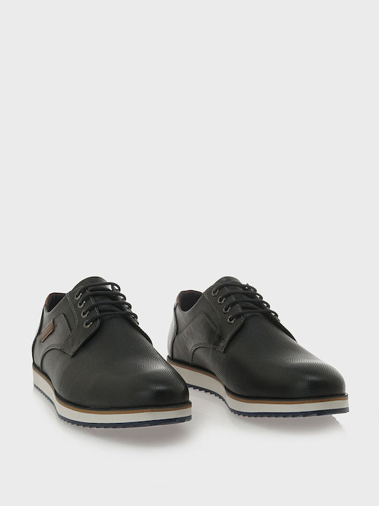 Men's Leather Casual Shoes Blue