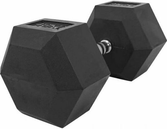 inSPORTline Haltere Hexagonale Haltere Hexagonale Din Cauciuc 1 x 40kg