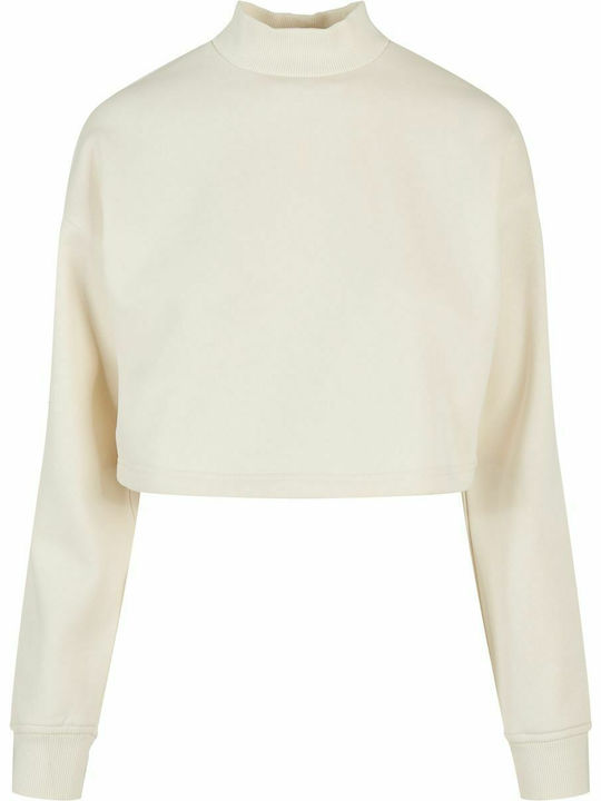 Cropped Women's Sweatshirt White