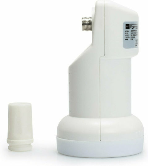 Opticum Red Robust LNB Single (1 Εξόδου) με Χαμηλό Όριο Θορύβου 0.1dB