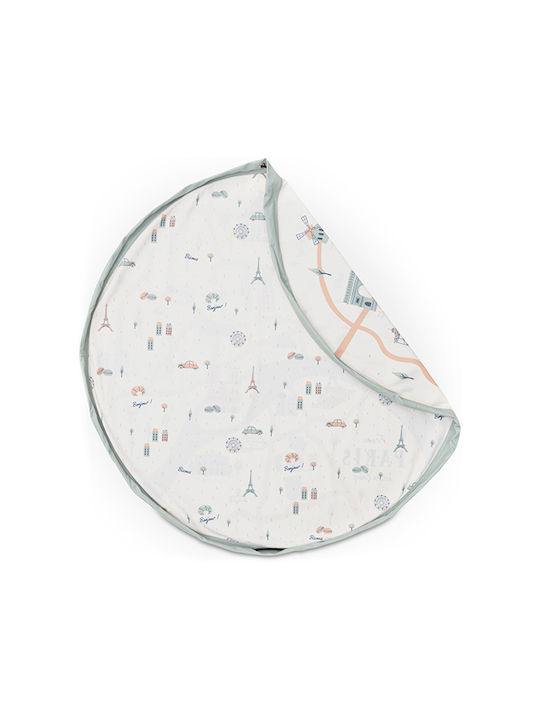Play&go Paris Activity Mat Turquoise 140x140cm