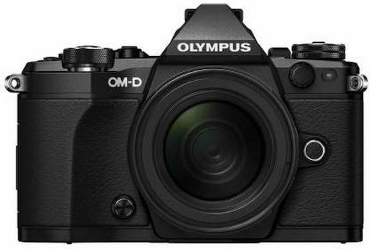 Olympus OM-D E-M10 Mark IV Mirrorless Φωτογραφική Μηχανή Kit (ED 14‑42mm F3.5‑5.6 EZ Pancake) Μαύρη