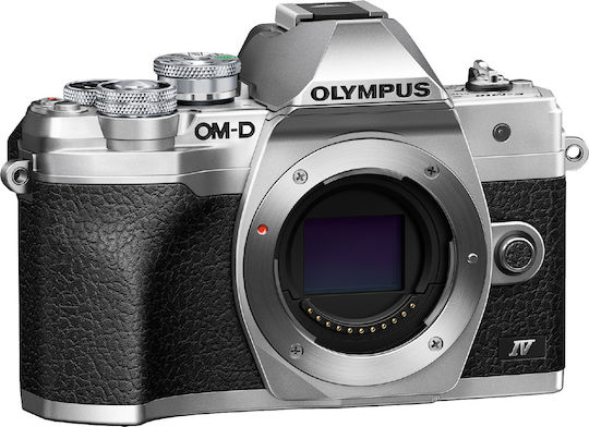 Olympus OM-D E-M10 Mark IV Безогледален Фотоапарат Body Сребриста