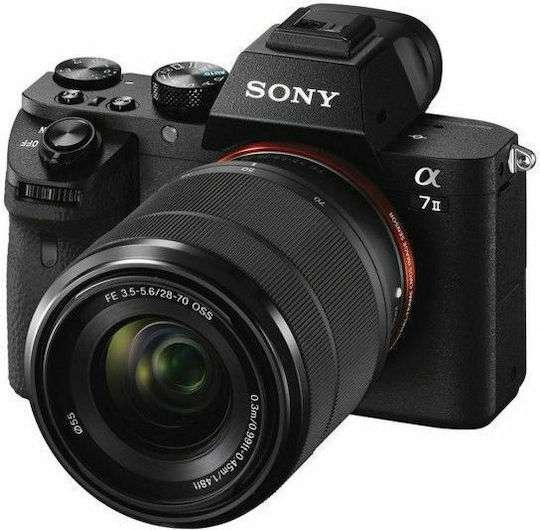 Sony α7 Mark II Spiegellose Kamera Gehäuse Schwarz