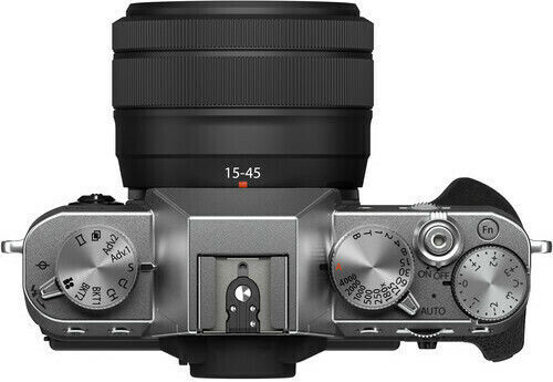 Fujifilm X-T30 II Mirrorless Cameră Kit (XC 15-45mm F3.5-5.6 OIS PZ) Argintie