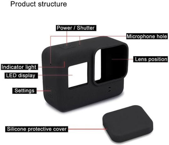 Puluz Protection Case for GoPro Hero 10 / Hero 11 / Hero 9 PU518B