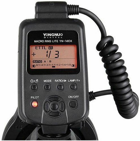 Yongnuo YN-14EX-C TTL Светкавица Макро Ринг за Canon Фотоапарати