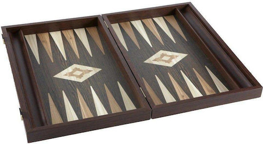 Manopoulos Wenge Replica Lucrat manual Table Lemn cu Piese 48x48cm