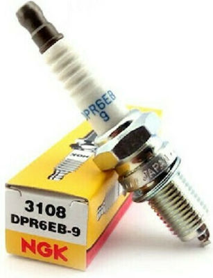 NGK Μπουζί Μοτοσυκλέτας 3108 Spark Plug Αντιπαρασιτικό