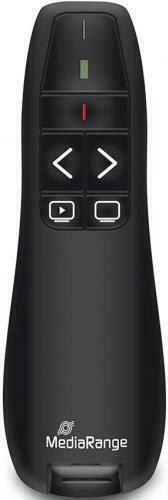 MediaRange Prezentator 5-Button Wireless cu Laser Roșu și Taste Slideshow