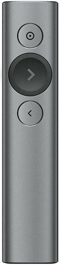 Logitech Prezentator Spotlight Slate și Taste Slideshow în Culoare Gri