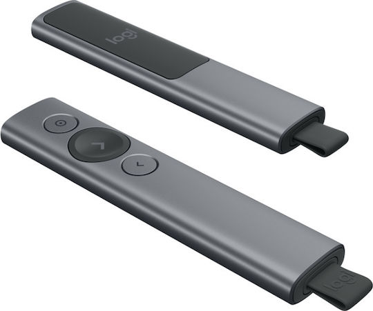 Logitech Prezentator Spotlight Slate și Taste Slideshow în Culoare Gri
