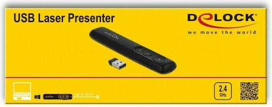 DeLock Prezentator cu Laser Roșu și Taste Slideshow