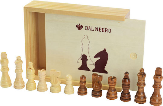 Dal Negro Wooden Chess Pawns 7.5cm