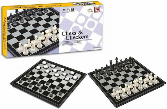 Group Operation Chess & Checkers Μαγνητικό Σκάκι με Πιόνια 32x32cm