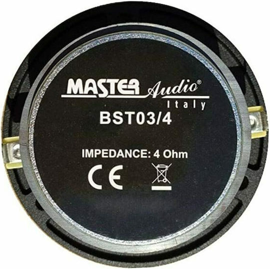 Master Audio Tweeter Speaker BST03/4 3.78" Impedance 4Ω