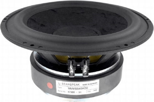 Scan Speak Tieftöner Lautsprecher 18W/8545K00 6.5" Widerstand 8Ω