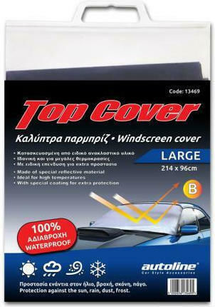 Autoline Externer Auto-Windschutzscheibenschutz TopCover 214x96cm