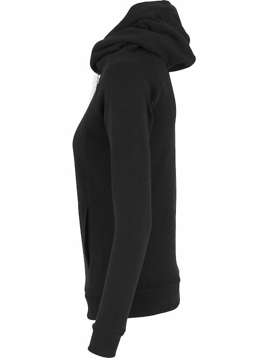 Women's Sweatshirt Hooded Black