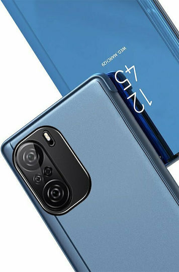 Hurtel Clear View Book Plastic Blue (Poco F3 / Mi 11i)