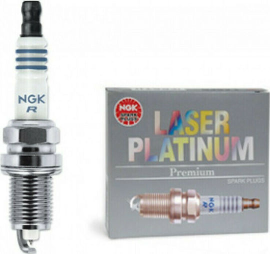 NGK Car Spark Plug BKR6EQUP Laser Platinum Platinum 4pcs