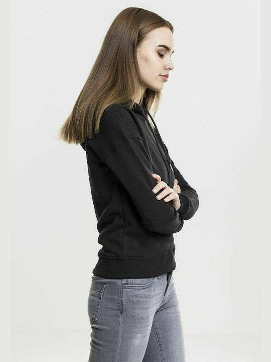 Women's Sweatshirt Hooded Black