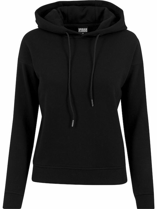 Women's Sweatshirt Hooded Black