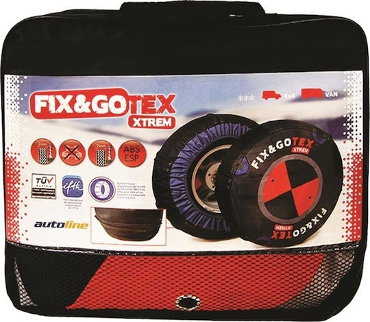 Fix&Go Tex Xtrem J1 Снежни одеяла против хлъзгане 4x4 автомобил 2бр