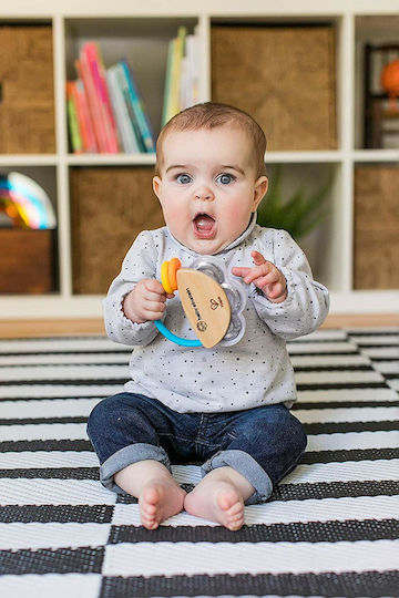Hape Wooden Percussion My Little Tambourine