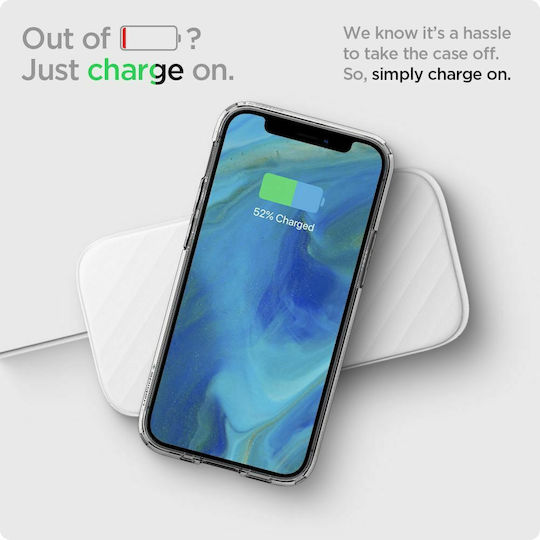 Spigen Ultra Hybrid MagSafe Compatible Umschlag Rückseite Kunststoff 2mm Graphite (iPhone 13 Pro Max)
