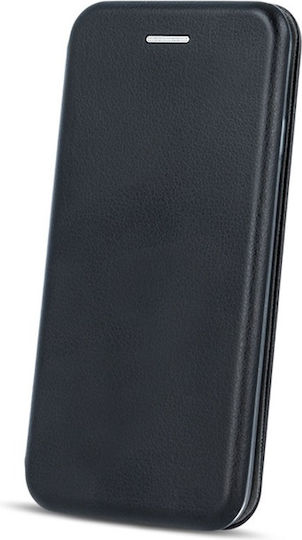 Forcell Book Δερματίνης Μαύρο (Huawei P40 Lite)
