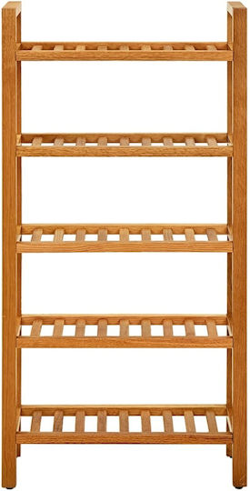 Обувна рафт с 5 рафта Oak Д50xШ27xВ100см