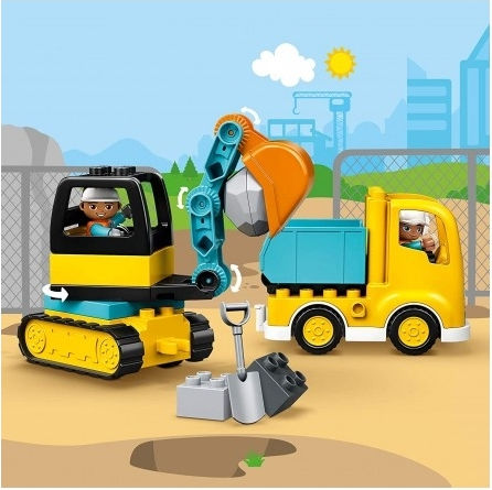 LEGO Duplo Truck & Tracked Excavator για 2+ Ετών