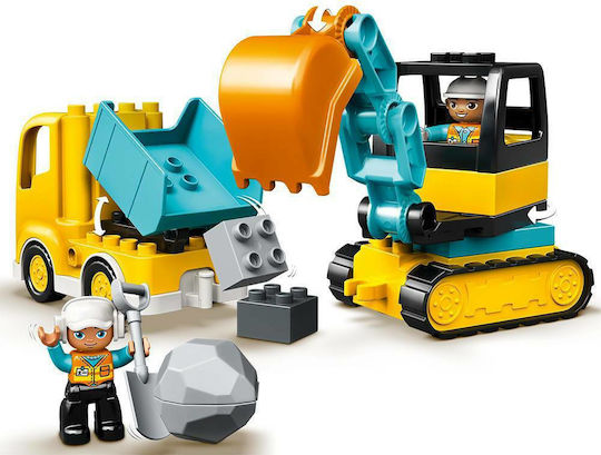 LEGO Duplo Truck & Tracked Excavator για 2+ Ετών