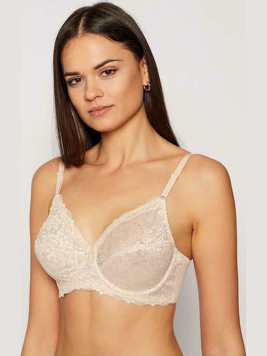 Compliment Bra without Padding Underwire Beige