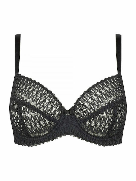 Aura Spotlight Bra without Padding Underwire Black