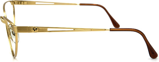 Vogue Damen Metallischer Brillengestell Katzenauge Gold VO3039 ORO