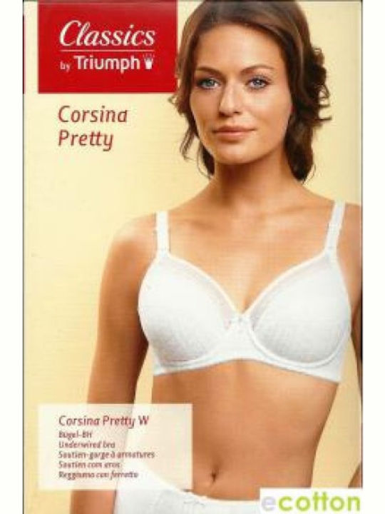 Claudette 200 W Bra without Padding Underwire White