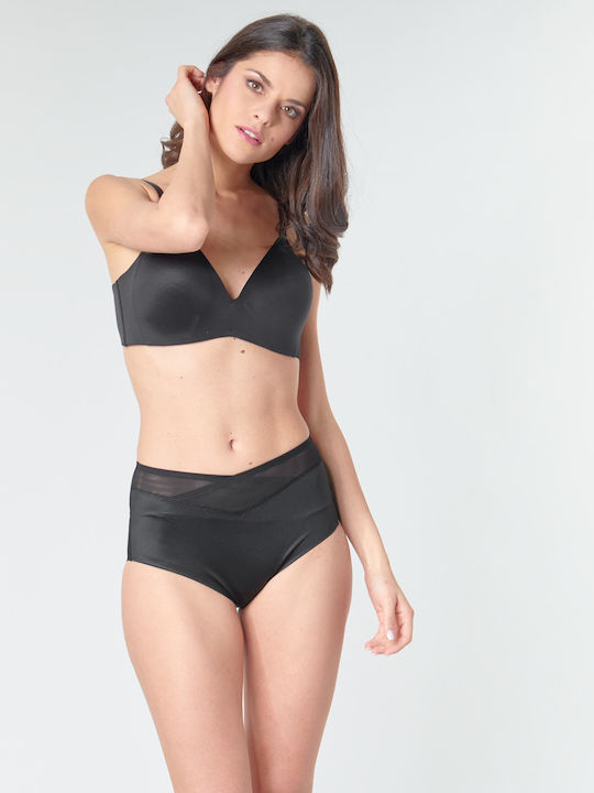Body Make Up Soft Touch Bra with Light Padding without Underwire Black