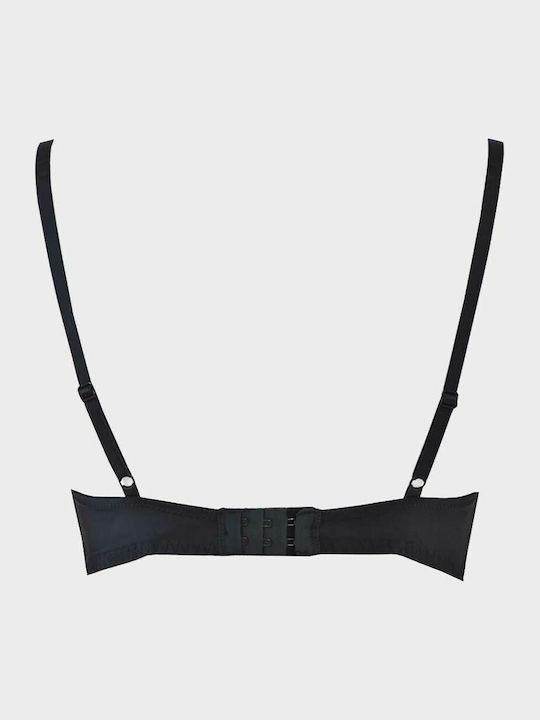 Μαύρο Σουτιέν Push Up με Μπανέλες