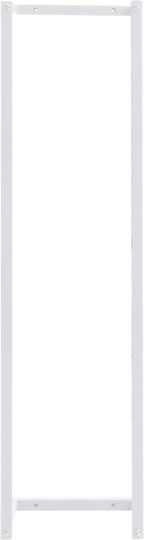 vidaXL Towel Holder White White 25 Double Wall-Mounted Bathroom Rail ​25x95cm White