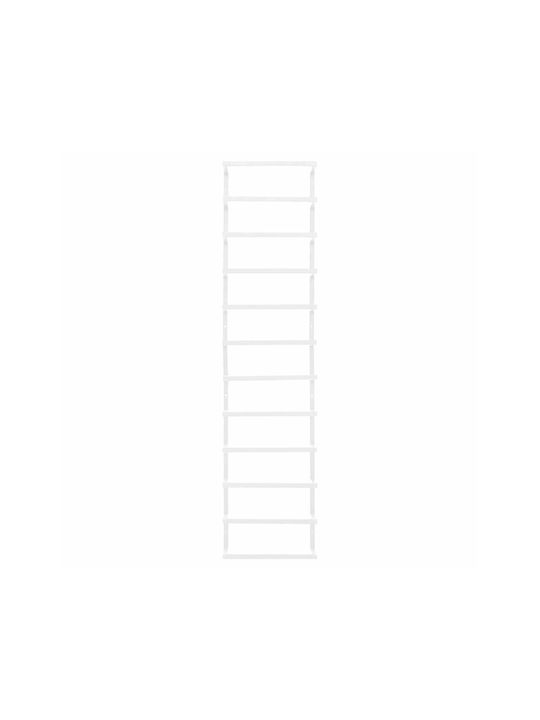 vidaXL Επιτοίχια ​24x96cm Λευκή