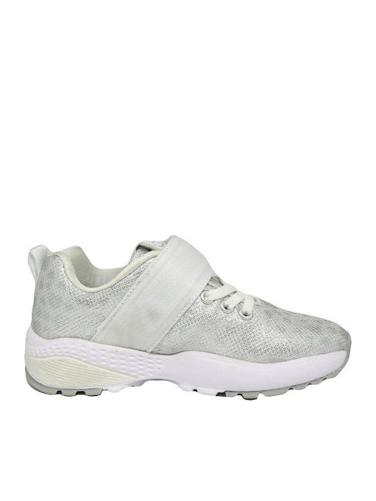 Παιδικά Sneakers με Σκρατς Λευκά