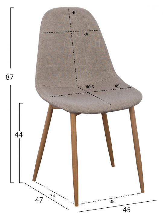 Sufragerie 5buc Sonoma / Beige 110x80buc