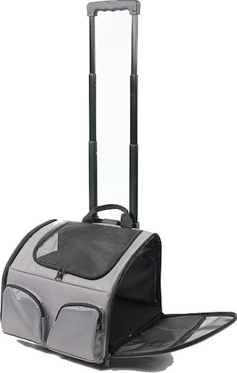 Pawise Cărucior pentru transport câine / pisici Gri M37xL27xA33cm. 12507