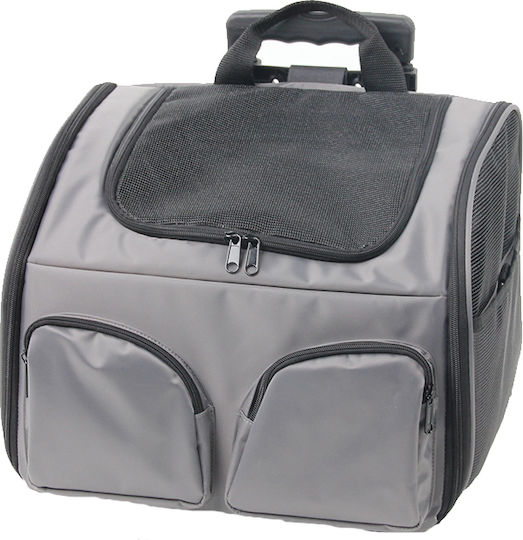 Pawise Cărucior pentru transport câine / pisici Gri M37xL27xA33cm. 12507
