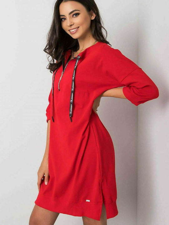 Relevance Mini Kleid Rot