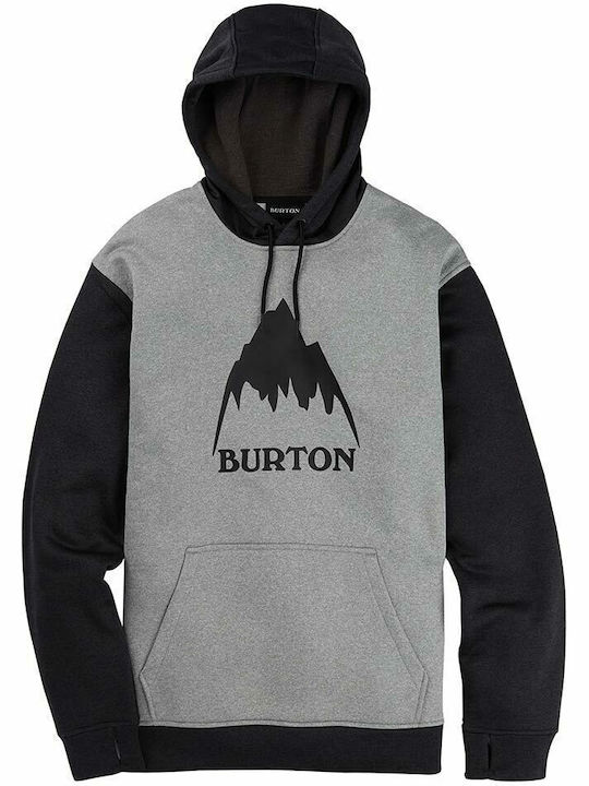 Sweatshirts Für Herren Mit Kapuze Grau / Schwarz