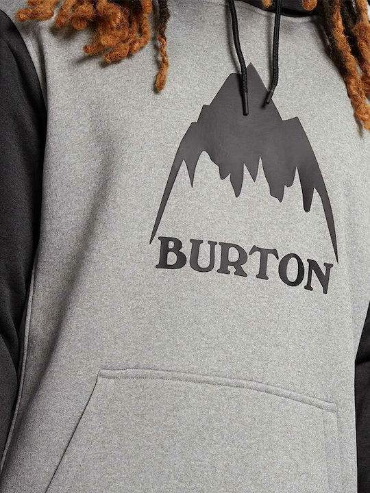 Sweatshirts Für Herren Mit Kapuze Grau / Schwarz